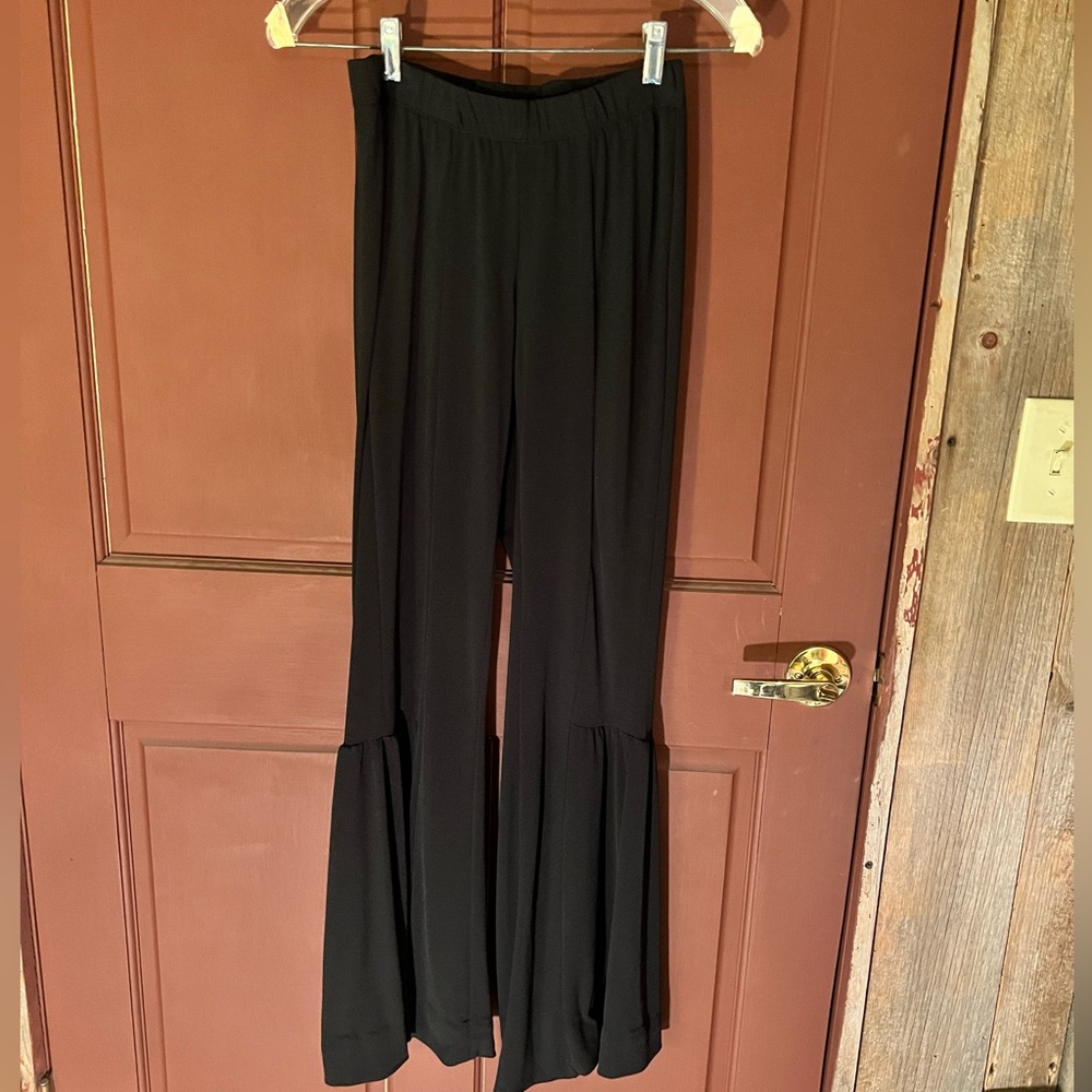 Black Skully Bell Bottoms